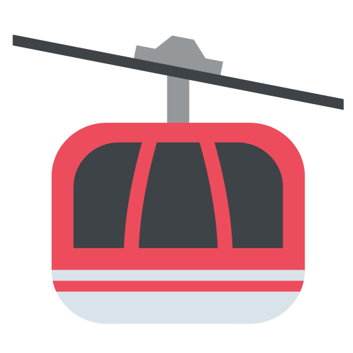 Aerial Tramway Emoji Png 1 png with transparent background for free