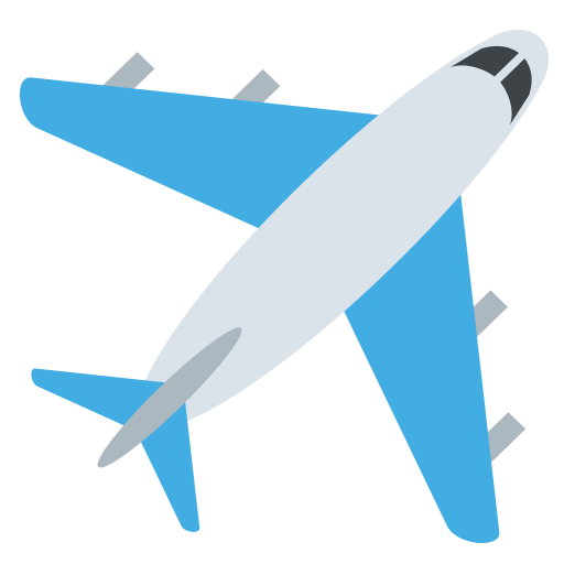 Airplane Emoji Png 1 png with transparent background for free