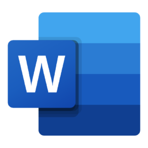 Microsoft Word Logo PNG Transparent