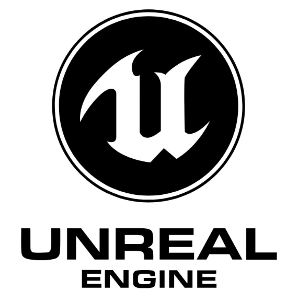 Unreal Engine Logo PNG Transparent