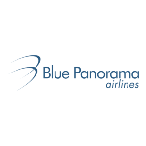 Blue Panorama Airlines Logo PNG Transparent