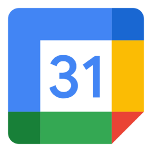 Google Calendar Logo PNG Transparent