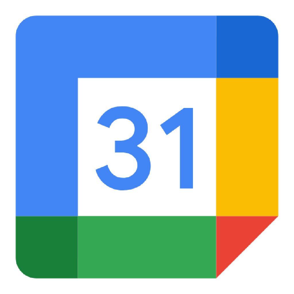 Google Calendar Logo PNG Transparent